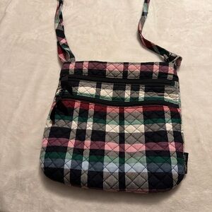 Vera Bradley Multicolor Plaid Crossbody Bag